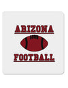 Arizona Football 4x4&#x22; Square Sticker-Stickers-TooLoud-1-Davson Sales