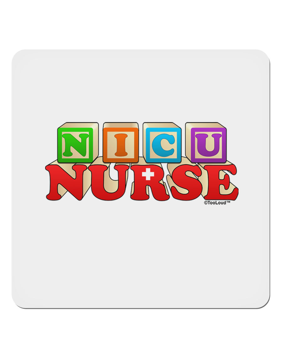 Nicu Nurse 4x4&#x22; Square Sticker-Stickers-TooLoud-1-Davson Sales