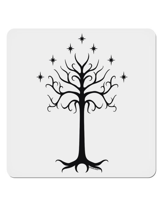 The Royal White Tree 4x4&#x22; Square Sticker-Stickers-TooLoud-1-Davson Sales