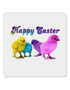 Happy Easter Peepers 4x4" Square Sticker-Stickers-TooLoud-1 Piece-Davson Sales