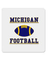 Michigan Football 4x4&#x22; Square Sticker-Stickers-TooLoud-1-Davson Sales