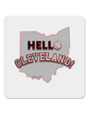 Hello Cleveland 4x4&#x22; Square Sticker-Stickers-TooLoud-1-Davson Sales