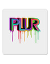 PLUR Paint 4x4&#x22; Square Sticker-Stickers-TooLoud-1-Davson Sales