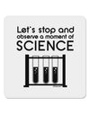 Moment of Science 4x4&#x22; Square Sticker 4 Pieces-Stickers-TooLoud-White-Davson Sales