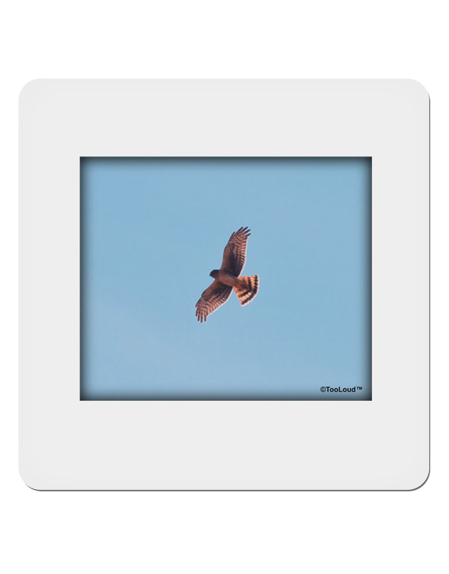 Soaring Peregrine 4x4&#x22; Square Sticker-Stickers-TooLoud-1-Davson Sales