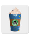 Happy Hanukkah Latte Cup 4x4&#x22; Square Sticker-Stickers-TooLoud-1-Davson Sales