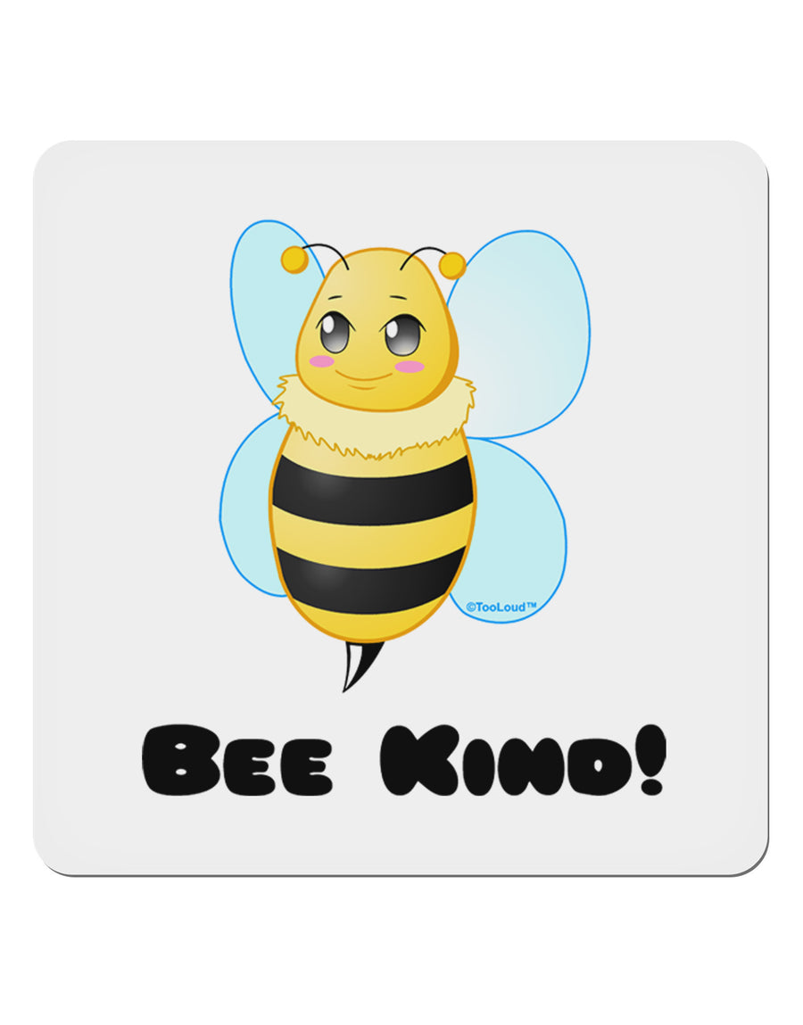 Bee Kind 4x4&#x22; Square Sticker 4 Pieces-Stickers-TooLoud-White-Davson Sales