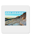 CO Rockies View with Text 4x4&#x22; Square Sticker-Stickers-TooLoud-1-Davson Sales