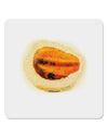 Trilobite Fossil Watercolor 4x4&#x22; Square Sticker 4 Pieces-Stickers-TooLoud-White-Davson Sales