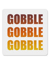 Gobble Gobble Gobble - Thanksgiving 4x4&#x22; Square Sticker 4 Pieces-Stickers-TooLoud-White-Davson Sales