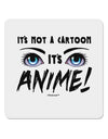 Not A Cartoon Eyes Blue 4x4&#x22; Square Sticker-Stickers-TooLoud-1-Davson Sales