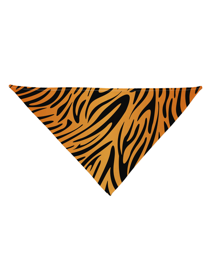 Tiger Print Dog Bandana 26&#x22; All Over Print-Dog Bandana-TooLoud-White-One-Size-Fits-Most-Davson Sales