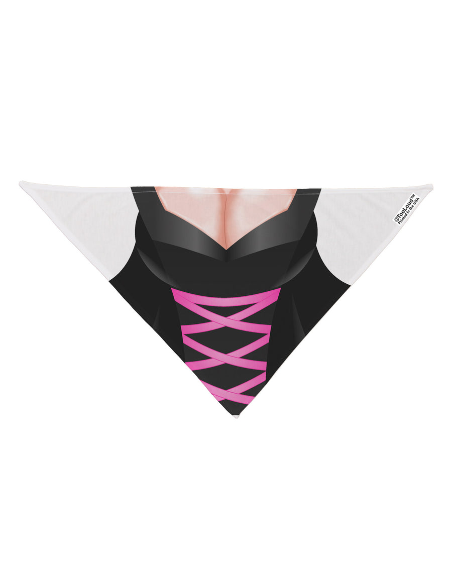 Sexy Dirndl Costume Black Dog Bandana 26&#x22; All Over Print-Dog Bandana-TooLoud-White-One-Size-Fits-Most-Davson Sales