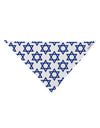 Stars of David Jewish Dog Bandana 26&#x22; All Over Print by TooLoud-Dog Bandana-TooLoud-White-One-Size-Fits-Most-Davson Sales