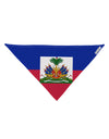 Haiti Flag AOP Dog Bandana 26&#x22; All Over Print-Dog Bandana-TooLoud-White-One-Size-Fits-Most-Davson Sales