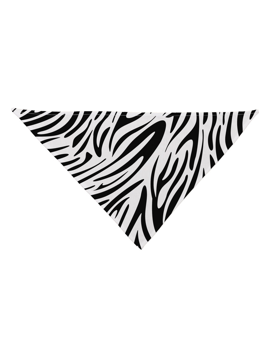 Zebra Print Dog Bandana 26&#x22; All Over Print-Dog Bandana-TooLoud-White-One-Size-Fits-Most-Davson Sales