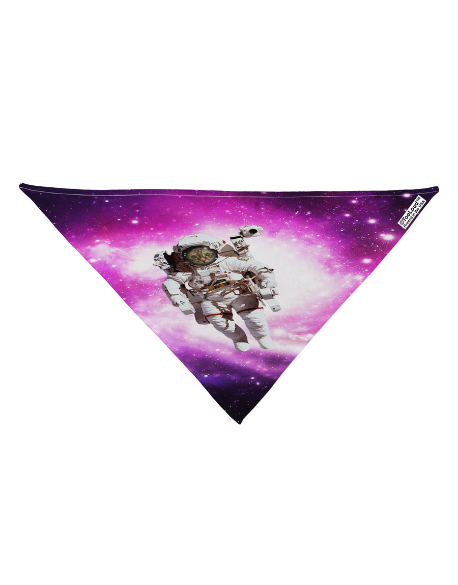 Astronaut Cat AOP Dog Bandana 26" All Over Print-Dog Bandana-TooLoud-White-One-Size-Fits-Most-Davson Sales