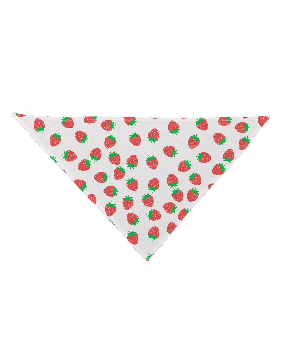 Strawberries Everywhere Dog Bandana 26 by TooLoud-Dog Bandana-TooLoud-White-One-Size-Fits-Most-Davson Sales