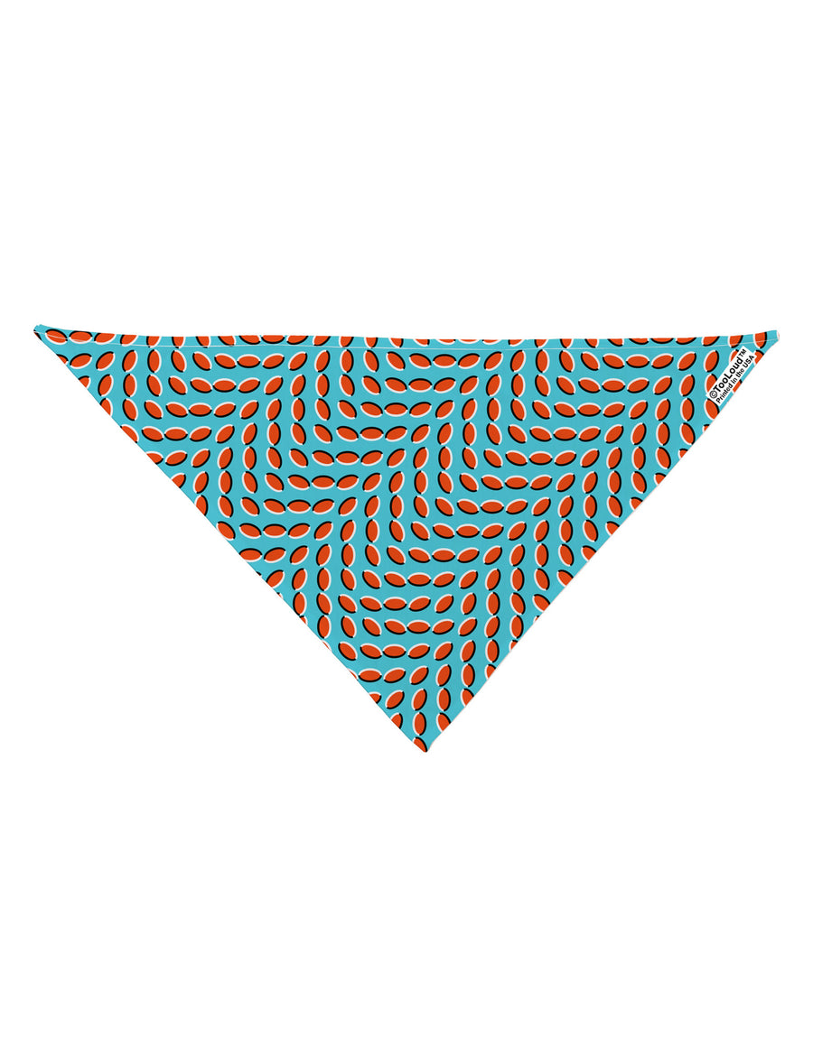 Swimming Fish Optical Illusion Dog Bandana 26&#x22; All Over Print-Dog Bandana-TooLoud-White-One-Size-Fits-Most-Davson Sales