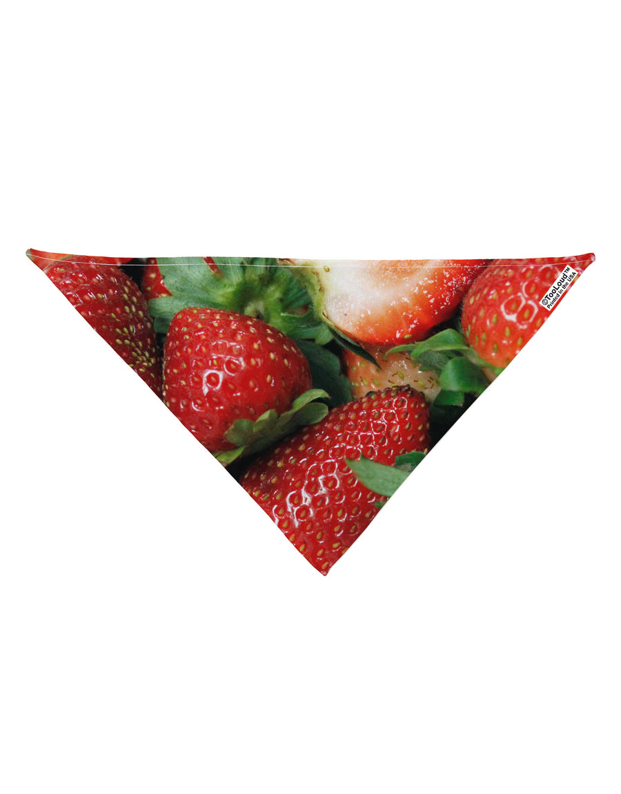 Strawberries All Over Dog Bandana 26&#x22; All Over Print-Dog Bandana-TooLoud-White-One-Size-Fits-Most-Davson Sales