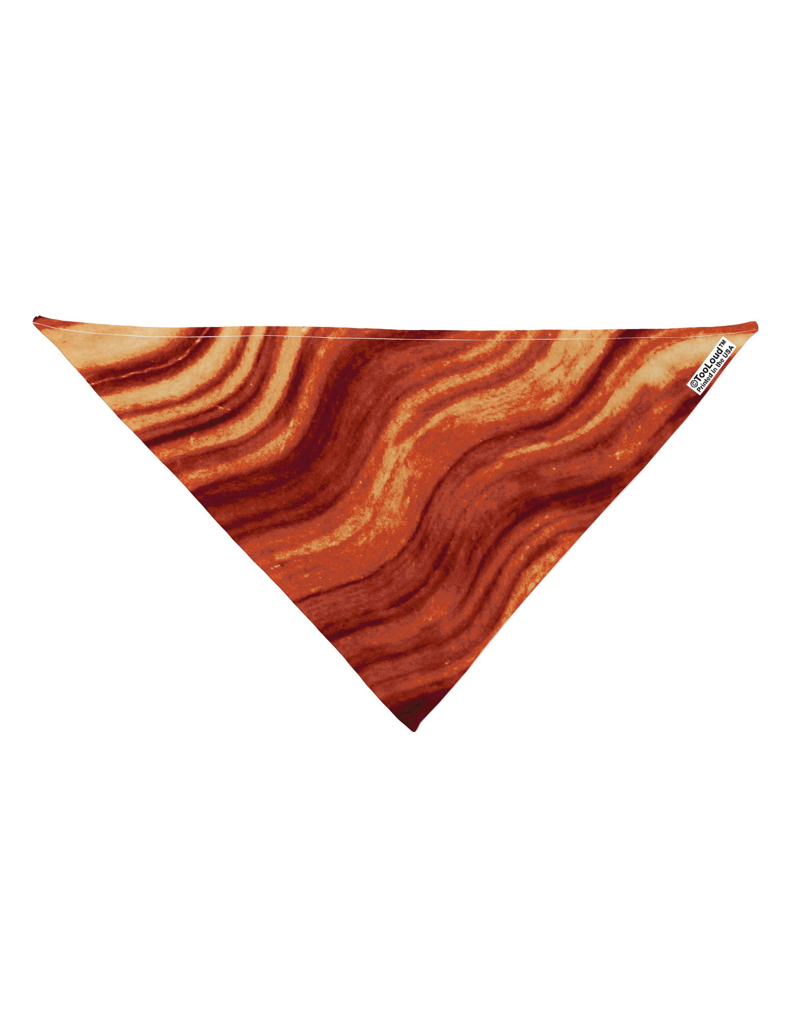 Bacon Bacon Bacon Dog Bandana 26&#x22; All Over Print by-Dog Bandana-TooLoud-White-One-Size-Fits-Most-Davson Sales