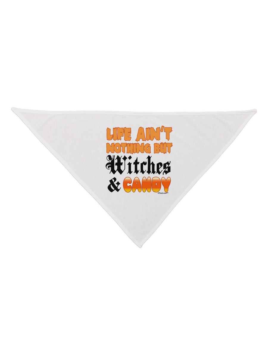 TooLoud Witches and Candy Color Dog Bandana 26-Dog Bandana-TooLoud-White-One-Size-Fits-Most-Davson Sales