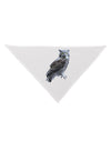 Great Horned Owl Photo Dog Bandana 26-Dog Bandana-TooLoud-White-One-Size-Fits-Most-Davson Sales