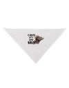 Come At Me Bro Big Horn Dog Bandana 26-Dog Bandana-TooLoud-White-One-Size-Fits-Most-Davson Sales