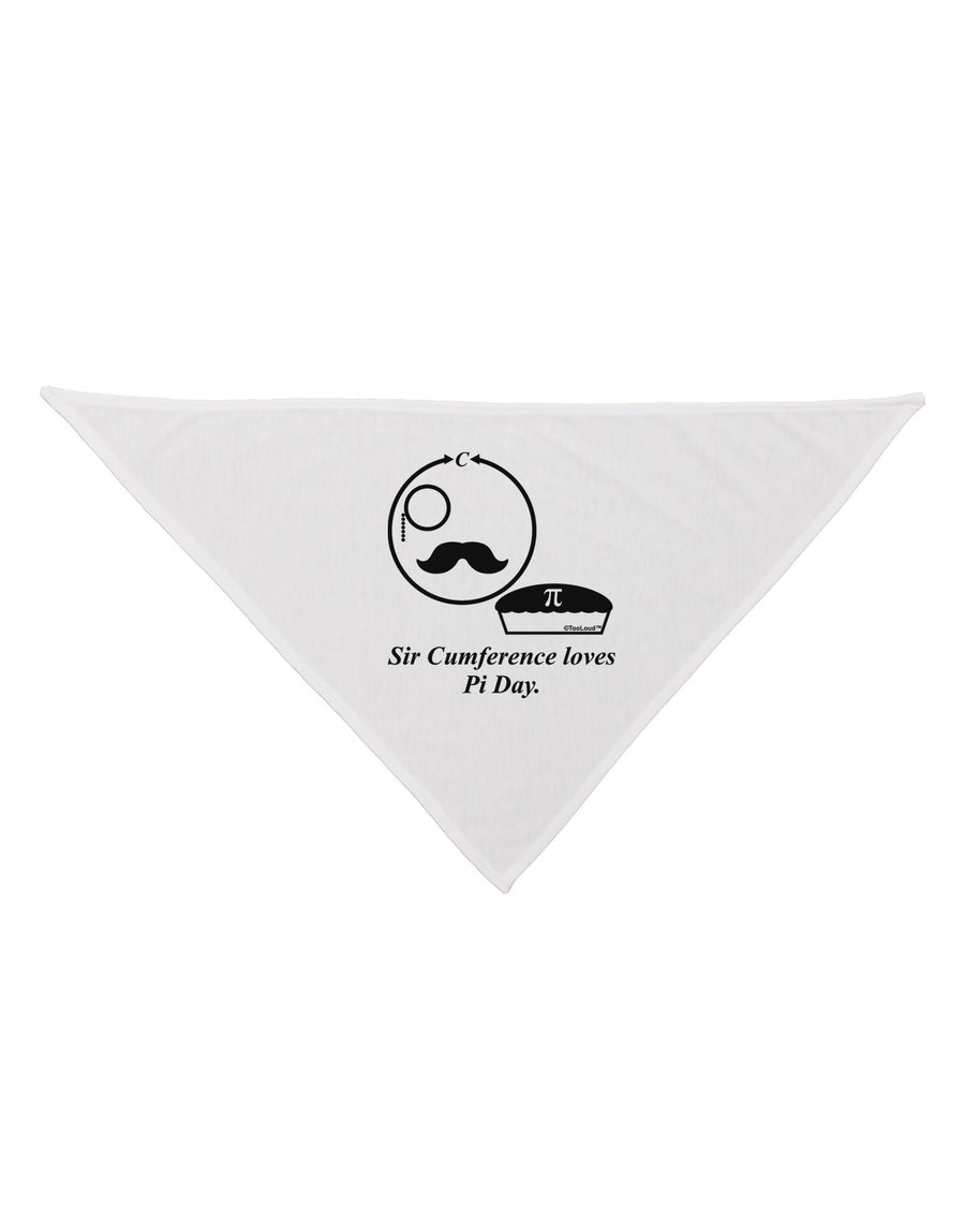 Sir Cumference Loves Pi Day Dog Bandana 26-Dog Bandana-TooLoud-White-One-Size-Fits-Most-Davson Sales