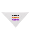 Amuck Amuck Amuck Halloween Dog Bandana 26-Dog Bandana-TooLoud-White-One-Size-Fits-Most-Davson Sales