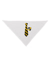 TooLoud Wizard Tie Yellow and Black Dog Bandana 26-Dog Bandana-TooLoud-White-One-Size-Fits-Most-Davson Sales