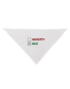 Naughty or Nice Christmas - Nice Dog Bandana 26-Dog Bandana-TooLoud-White-One-Size-Fits-Most-Davson Sales