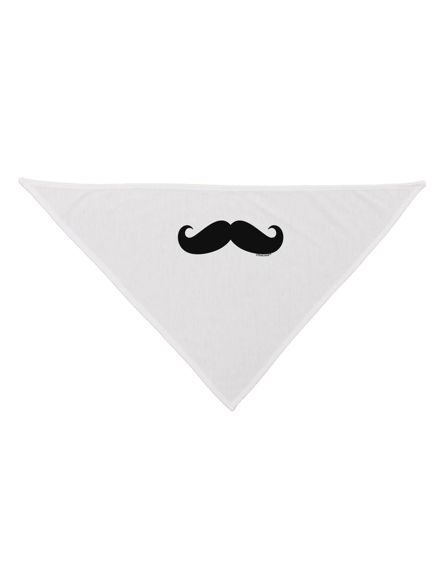 Big Fancy Mustache Dog Bandana 26-Dog Bandana-TooLoud-White-One-Size-Fits-Most-Davson Sales