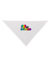 I Heart My Boyfriend - Rainbow Dog Bandana 26-Dog Bandana-TooLoud-White-One-Size-Fits-Most-Davson Sales