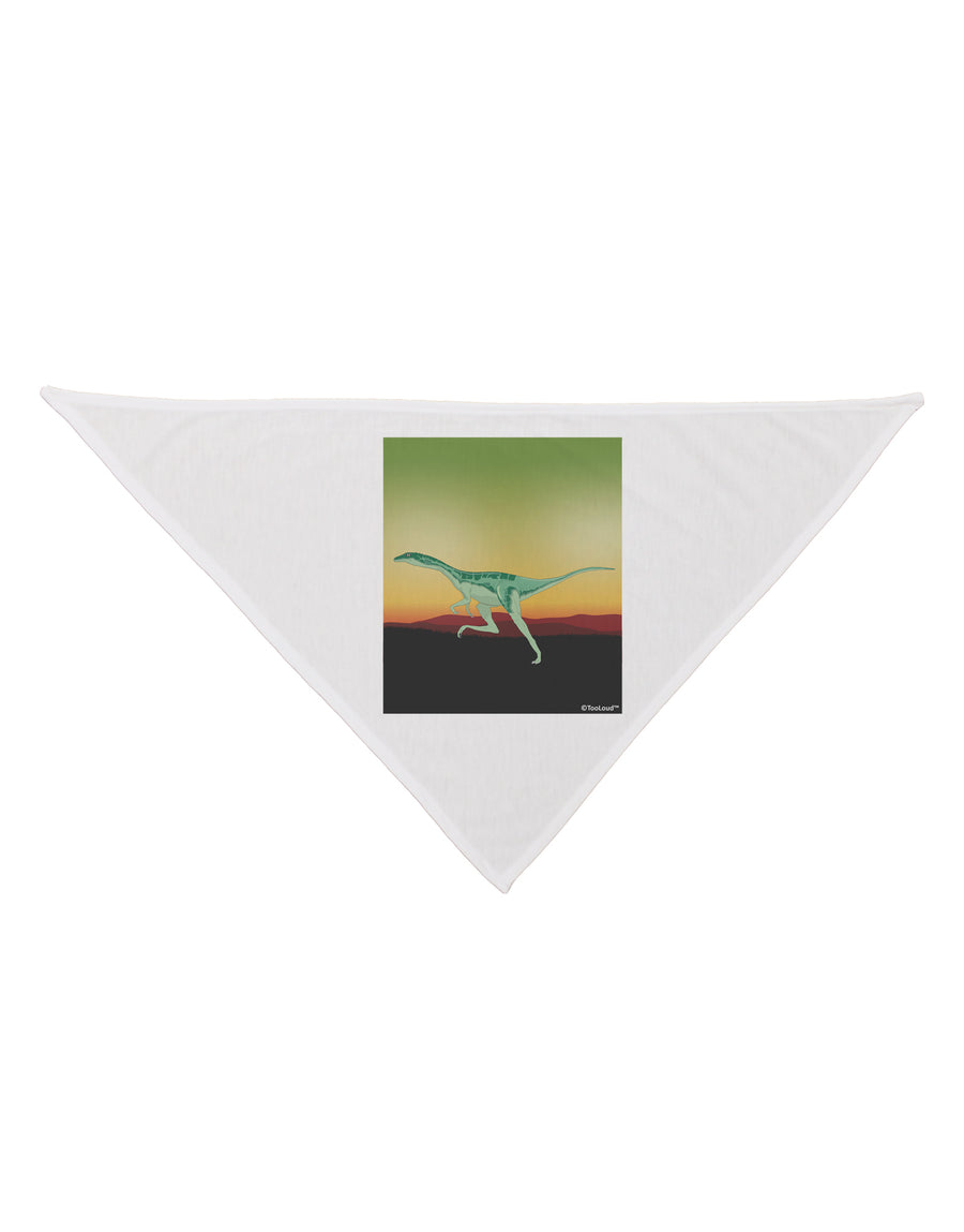 Ornithomimus Velox - Without Name Dog Bandana 26 by TooLoud-Dog Bandana-TooLoud-White-One-Size-Fits-Most-Davson Sales