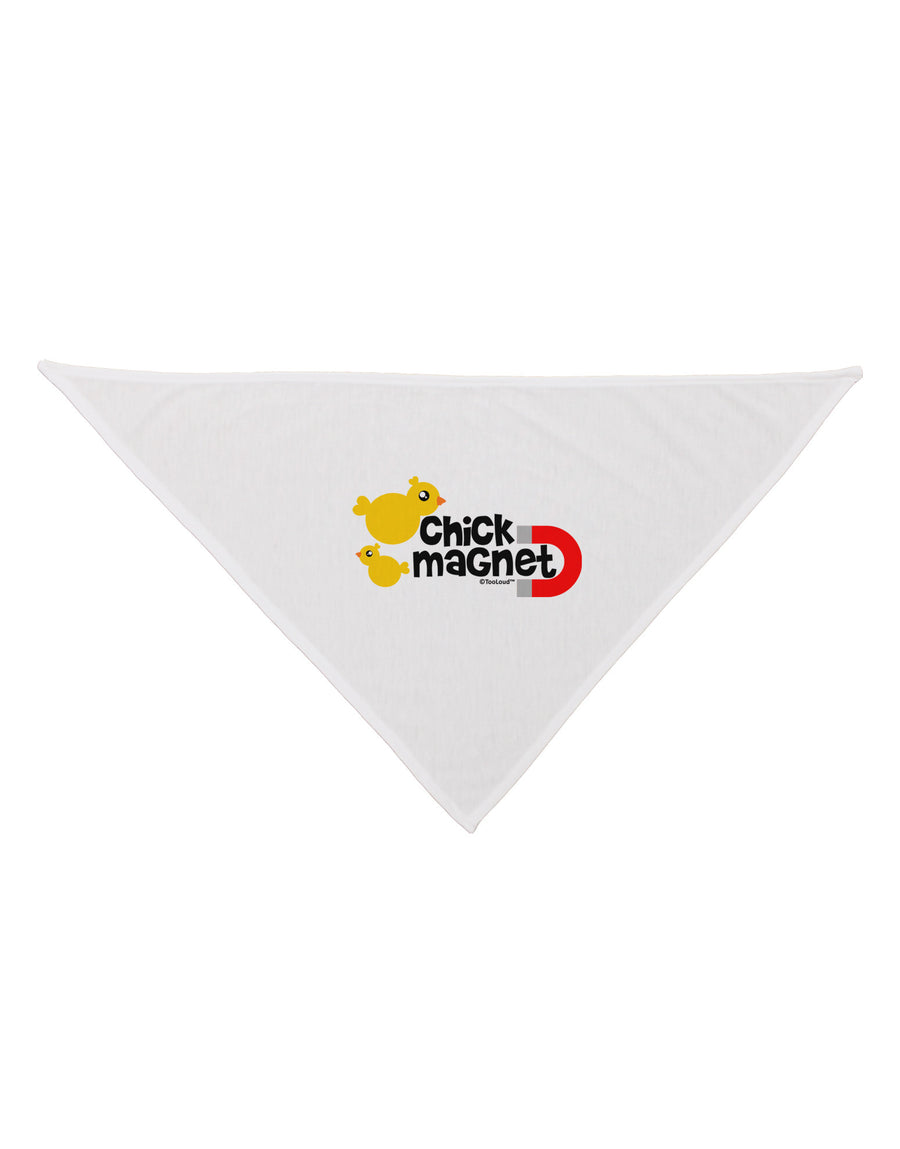 Cute Chick Magnet Design Dog Bandana 26-Dog Bandana-TooLoud-White-One-Size-Fits-Most-Davson Sales