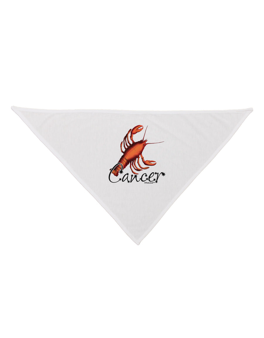 Cancer Color Illustration Dog Bandana 26-Dog Bandana-TooLoud-White-One-Size-Fits-Most-Davson Sales