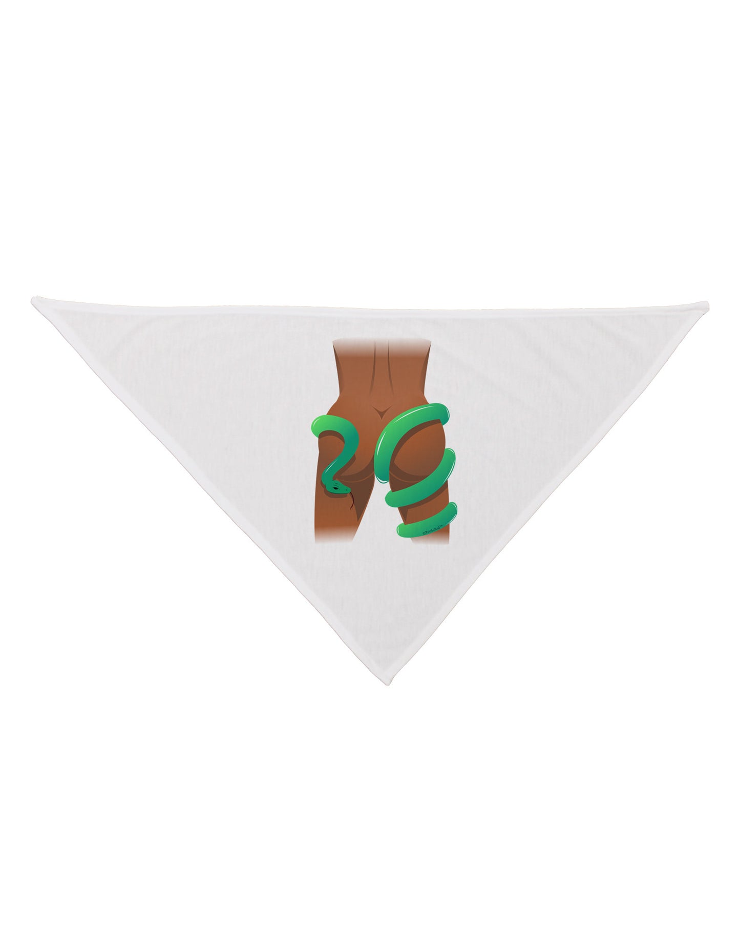 Lady Anaconda Design Dark Dog Bandana 26-Dog Bandana-TooLoud-White-One-Size-Fits-Most-Davson Sales