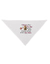 Woman Like A Tea Bag Eleanor R Dog Bandana 26-Dog Bandana-TooLoud-White-One-Size-Fits-Most-Davson Sales