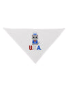 Patriotic Cat - USA Dog Bandana 26 by TooLoud-Dog Bandana-TooLoud-White-One-Size-Fits-Most-Davson Sales