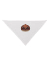 Cute Chestnut Design - Christmas Dog Bandana 26-Dog Bandana-TooLoud-White-One-Size-Fits-Most-Davson Sales