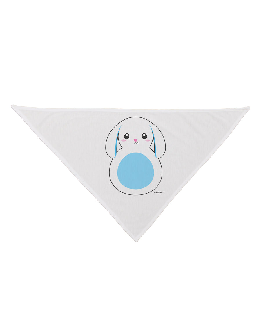 Cute Bunny with Floppy Ears - Blue Dog Bandana 26 by TooLoud-Dog Bandana-TooLoud-White-One-Size-Fits-Most-Davson Sales