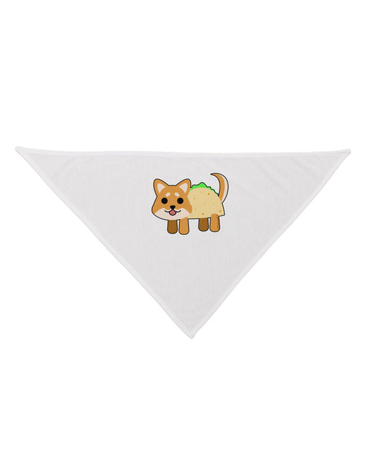 Cute Taco Dog Dog Bandana 26-Dog Bandana-TooLoud-White-One-Size-Fits-Most-Davson Sales