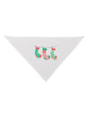 Cute Hanging Christmas Stockings Dog Bandana 26 by TooLoud-Dog Bandana-TooLoud-White-One-Size-Fits-Most-Davson Sales