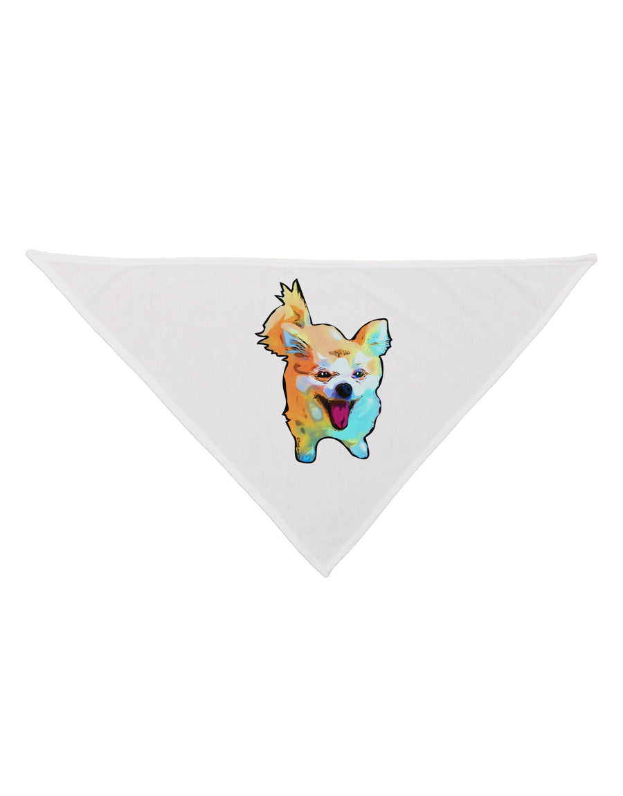 Cartoon Pomeranian Dog Bandana 26-Dog Bandana-TooLoud-White-One-Size-Fits-Most-Davson Sales