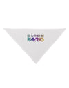 I'd Rather Be Raving Dog Bandana 26-Dog Bandana-TooLoud-White-One-Size-Fits-Most-Davson Sales