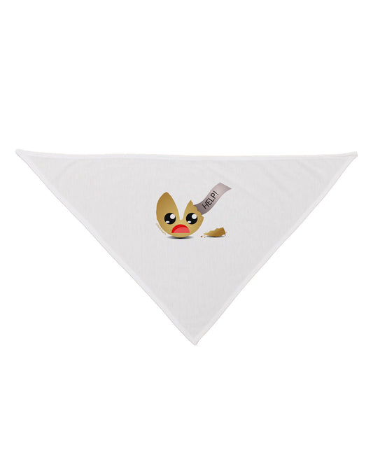 Dismembered Fortune Cookie Dog Bandana 26-Dog Bandana-TooLoud-White-One-Size-Fits-Most-Davson Sales