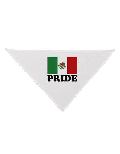 Mexican Pride - Mexican Flag Dog Bandana 26 by TooLoud-Dog Bandana-TooLoud-White-One-Size-Fits-Most-Davson Sales