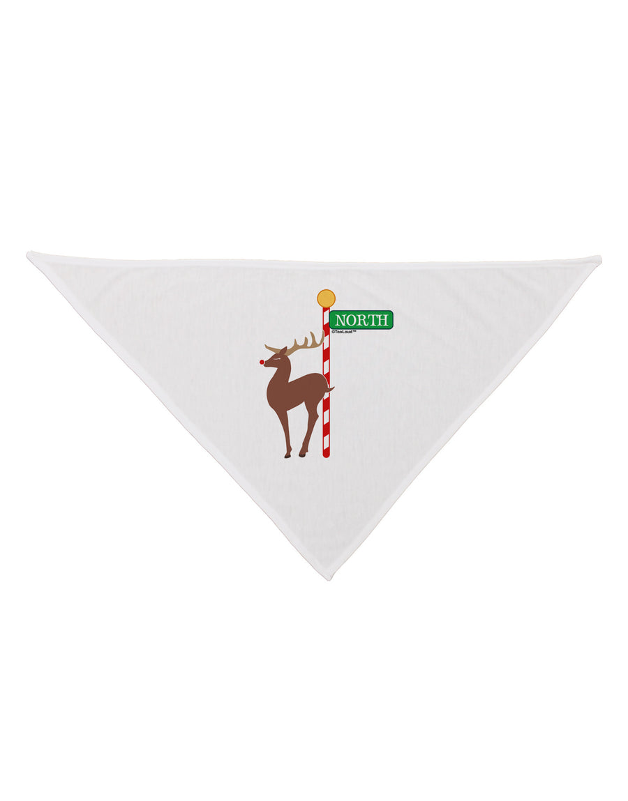 Rudolf Ratchet Reindeer Color Dog Bandana 26-Dog Bandana-TooLoud-White-One-Size-Fits-Most-Davson Sales