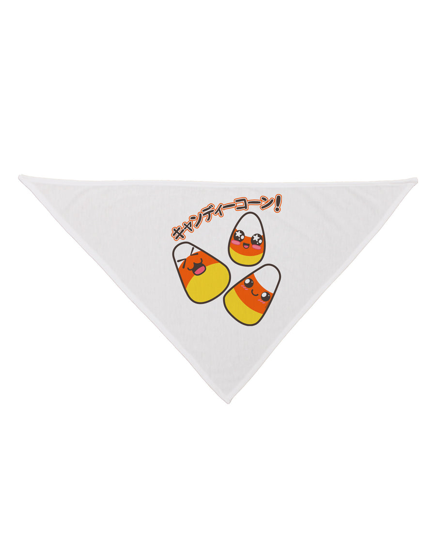 Japanese Kawaii Candy Corn Halloween Dog Bandana 26-Dog Bandana-TooLoud-White-One-Size-Fits-Most-Davson Sales